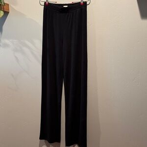 Wilfred Free Aritzia Black Women's Lounge Cozy Comfy Flowy Pants